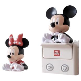 奶油风米奇头存钱罐摆件玄关乔迁新居酒柜咖啡机儿童房装饰礼物