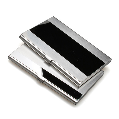 商务礼品定制名片盒不锈钢刻字