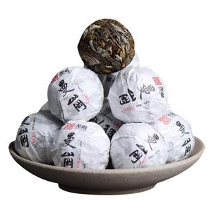 普洱茶生茶龙珠生普茶叶云南曼岗古树茶普洱茶球岩茶小粒装沱茶
