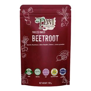 Dewi Superfoods黛维纯甜菜根汁粉儿童孕期铁质红润肤色Beetroot