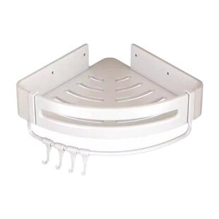 免打孔卫生间三角篮浴室置物架厕所墙上收纳架子吸盘墙角沐浴露