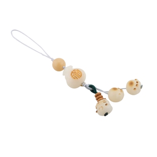 AJIDOU阿吉豆配饰女时尚菩提国风挂件可爱猫爪钥匙链小挂件钥匙扣