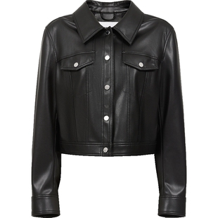 ONLY2025秋季新款潮酷风利落挺括质感长袖正肩翻领夹克外套女