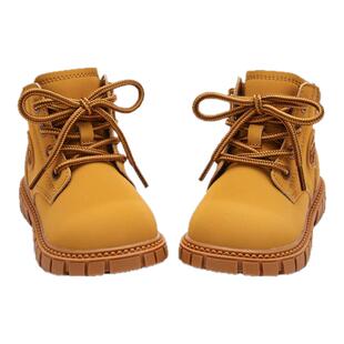 巴拉巴拉童鞋儿童马丁靴户外工装风靴子拉链男童秋冬鞋子防滑潮流