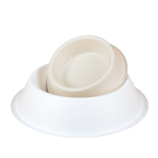 一次性猫粮碗流浪猫喂食碗宠物狗粮盆水碗户外便携防雨防打翻纸碗