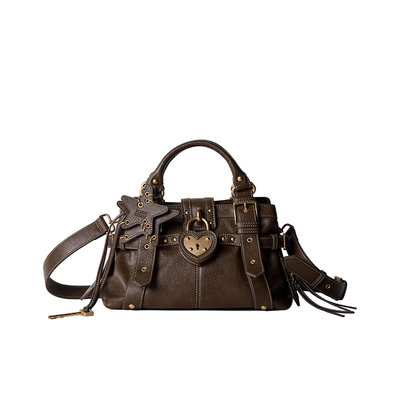 ECODAY2026新款中号心锁包女包小众设计手提包高级百搭单肩方形包