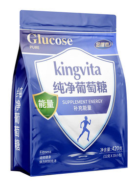 金惟他420g纯净葡萄糖粉儿童成人运动健身补充能量低血糖高原反应