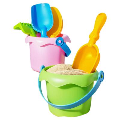 婧麒儿童沙滩玩具宝宝挖沙挖土工具玩雪软胶套装铲子海边沙地玩水