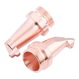 麒麟款手持激光焊嘴0.8/1.0/1.2/1.6激光焊接机配件铜嘴送丝嘴咀