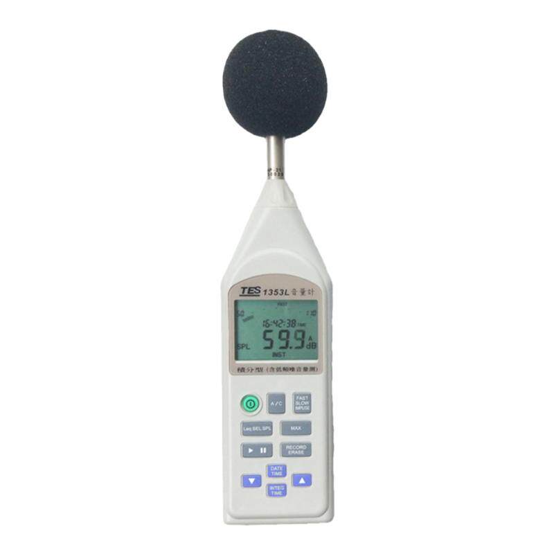 原装正品台湾泰仕TES-1353L高精度低频积分式噪音计分贝仪声级计