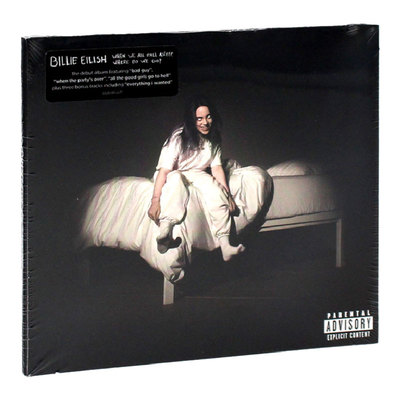 正版进口 碧梨专辑 Billie Eilish when we all fall asleep CD