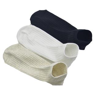 诸暨袜子袜男短袜春秋透气吸汗防臭棉袜黑色白纯棉秋冬季短筒男士