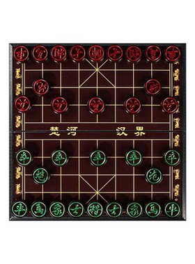 中国象棋实木高档可折叠便携