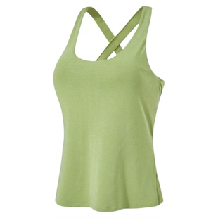 带胸垫瑜伽美背背心女防震跑步运动文胸速干透气高强健身服上衣夏