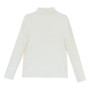 it'real瑞尔秋季新款多色亲肤打底衫毛衣半高领宽松上衣女装