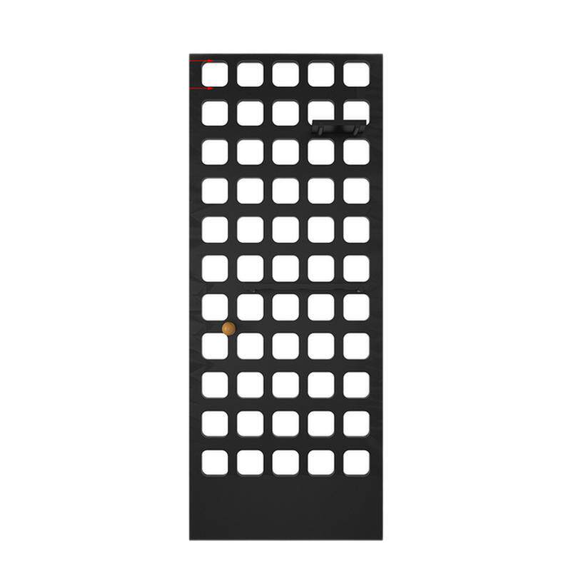 法式现代轻奢多功能格子屏风隔断