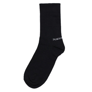 peaceminusone权志龙潮牌GD同款中筒袜子黑白长袜街头韩风bigbang