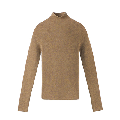 LIMONN 极美羊毛羊绒高领无缝一体打底修身内搭针织衫保暖毛衣