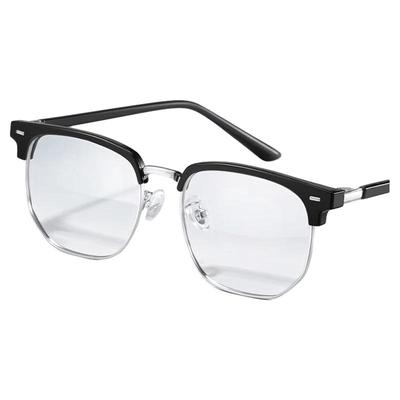 防蓝光半框近视眼镜|千人加购