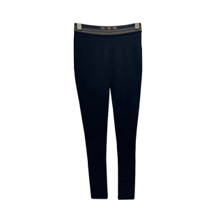 云朵字母九分裤女冬季加绒保暖裤瑜伽瘦腿高腰加厚磨毛打底裤外穿