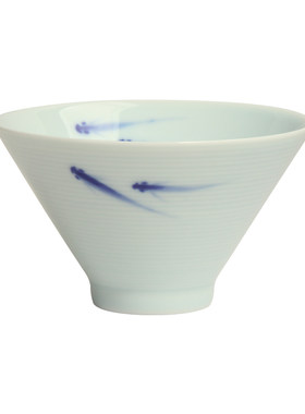 茶与器台湾三希陶瓷官方螺纹游鱼