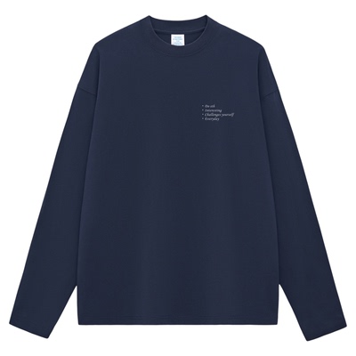 DICEOFF长袖T恤小领口打底衫