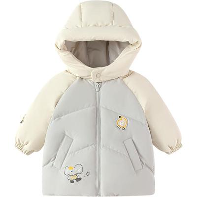 巴拉巴拉儿童羽绒服中长款外套厚