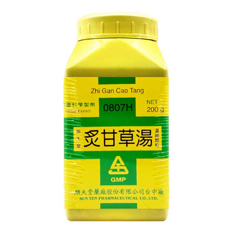 台湾顺天堂炙甘草汤益气补血滋阴复脉气虚血少脉结带气短胸闷虚劳