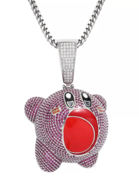 Mr.Bling满钻立体星之卡比吊坠