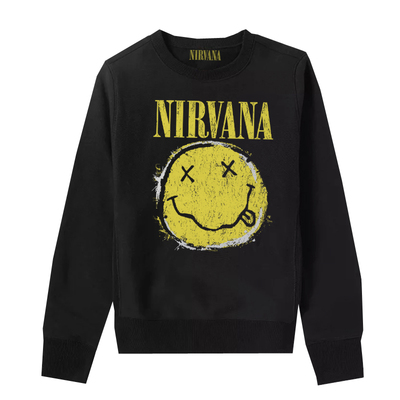 Nirvana摇滚乐队卫衣朋克