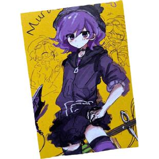 【幕醒森林】无机杀手Uzi周边 吧唧徽章钥匙扣挂件明信片画师授权