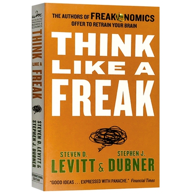 Think Like a Freak 英文原版 魔鬼经济学3 用反常思维解决问题 经济学书籍 纽约时报书单 英文版英语书