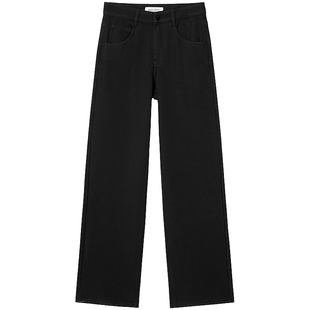 【保暖复合绒】Miss Sixty25冬新款莱赛尔牛仔裤女直筒裤加绒裤子