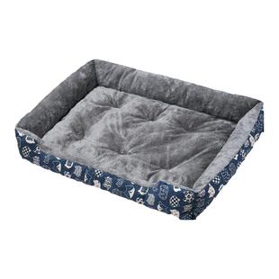 宠物狗窝冬天保暖猫窝非可拆洗中小型犬冬季狗狗睡觉垫子四季通用