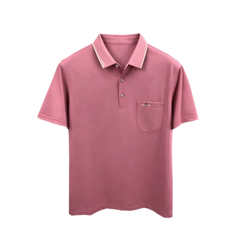 男士t恤短袖中年爸爸高端Polo