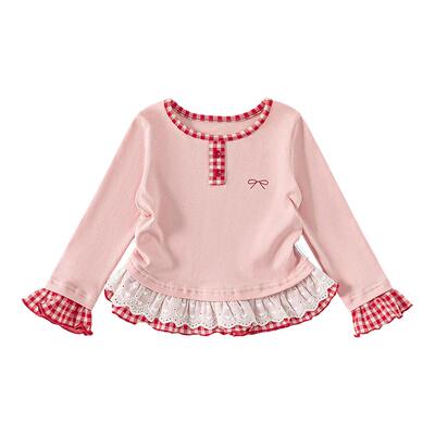 女童上衣2026春季T恤女宝宝打底