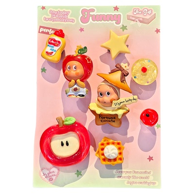 洞洞鞋配饰星星人系列鞋花配饰适配卡骆驰Crocs可拆卸装饰diy套装