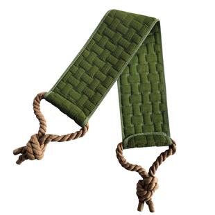 尹秀搓澡神器后背不求人搓澡巾强力搓泥女士专用特粗砂加宽加长