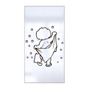 浴室厕所卫生间透光不透明防偷窥玻璃贴膜推拉门移动门窗装饰贴纸