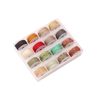 手搓棉线1mm文玩线绳星月菩提手串编绳线藏式编织手绳编绳diy材料