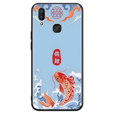 秋昊适用于vivox21后指纹。唯美国风v1vox21a手机壳x21a时尚新款vivi维沃x21a男女v  ivox21a简约x21彩绘vovi