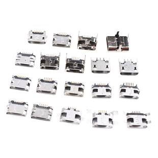 USB母头母座公头type-c接口方口MICRO接头插座MINI-USB连接器A型B