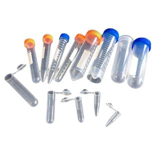 塑料离心管0.2 1.5 5 10 15 30 50ml 100m LEP螺口连盖圆尖平底食品级无菌抗凝高速实验室样品分装瓶