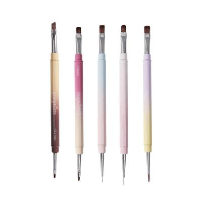 艺术家美甲绾雅双头笔刷