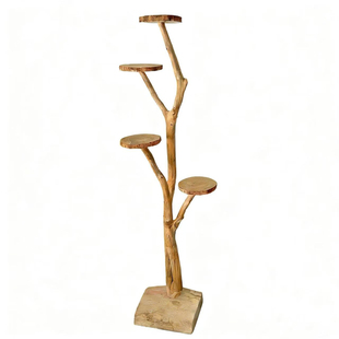 实木花盆架多肉花架子室内客厅多层落地式绿萝盆架书架简易置物架