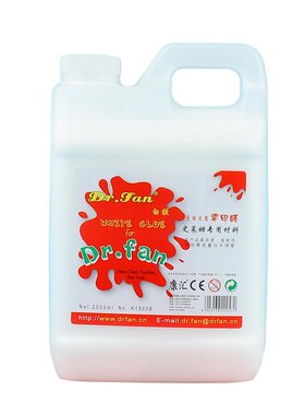 大桶手工做泥白胶康汇胶水木工胶水晶泥液体胶水透明史莱姆起泡胶