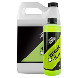 强力版轮胎清洁剂ESTHER去除轮胎蜡腐蚀轮胎脏污发黄发红污渍