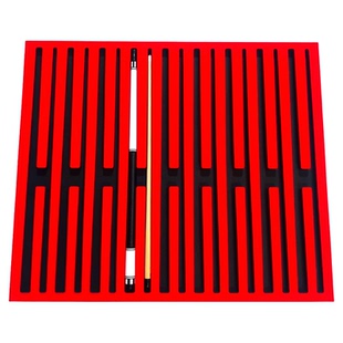 台球杆展示柜海绵EVA泡棉内衬球杆卡槽展柜内托定制厂家直发