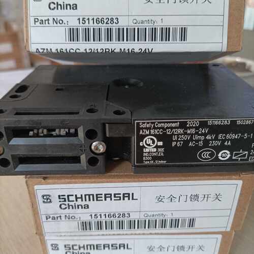议价AZM161CC-12/12RK-M16-24V施迈赛安全门锁开关全新原装现货包