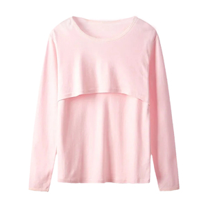 爱宝适月子服孕妇秋衣秋裤套装全棉孕期保暖睡衣大码产后哺乳内衣